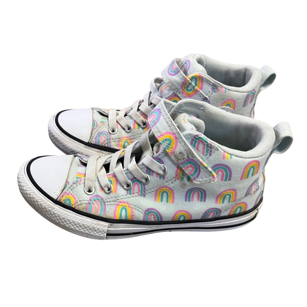 Converse Chuck Taylor All Star Axle Rainbow High Top Shoes Youth 3 A04775F